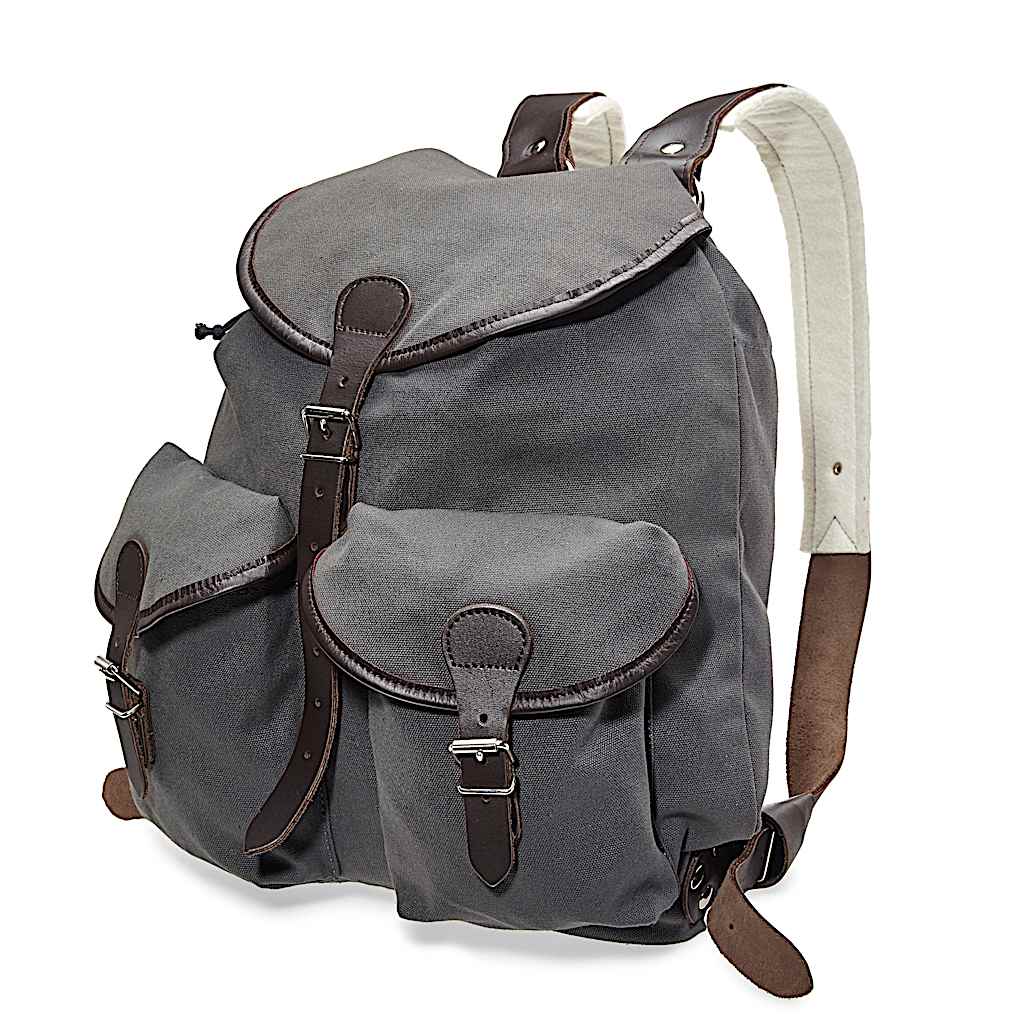 Rucksack aus Segelleinen