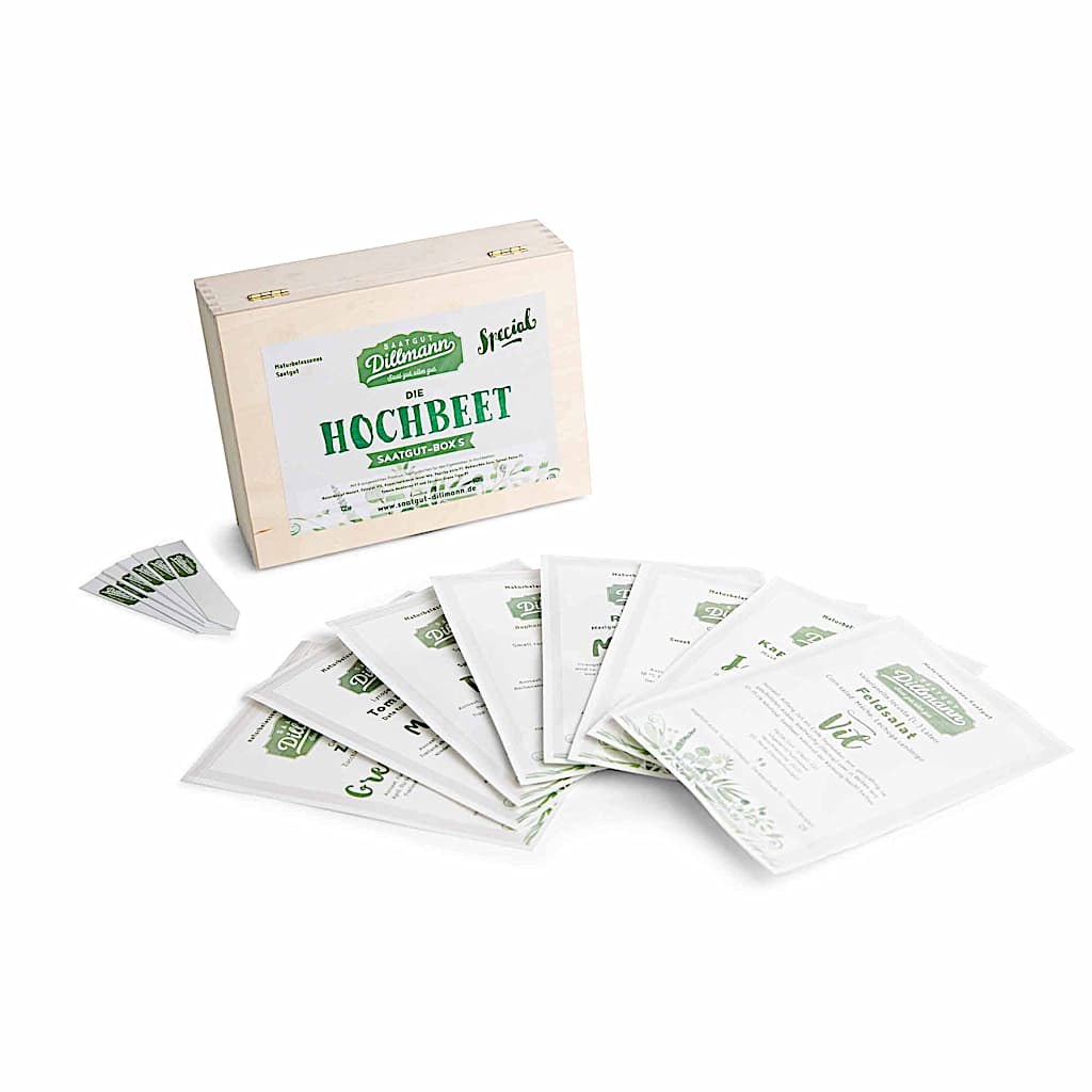 Saatgutbox Hochbeet