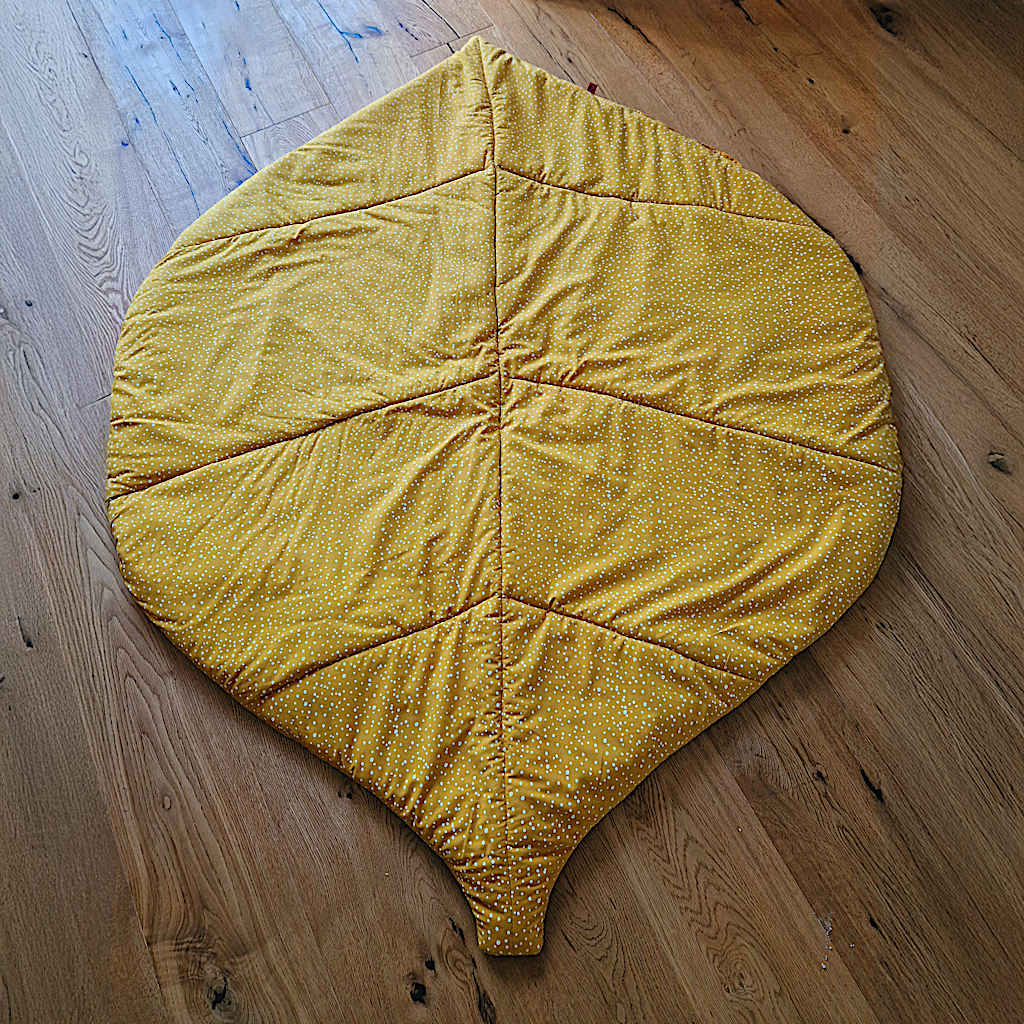 Krabbeldecke Blatt