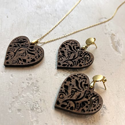 Schmuckset Kette & Ohrringe