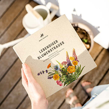 Lebendiger Blumenstrauß
