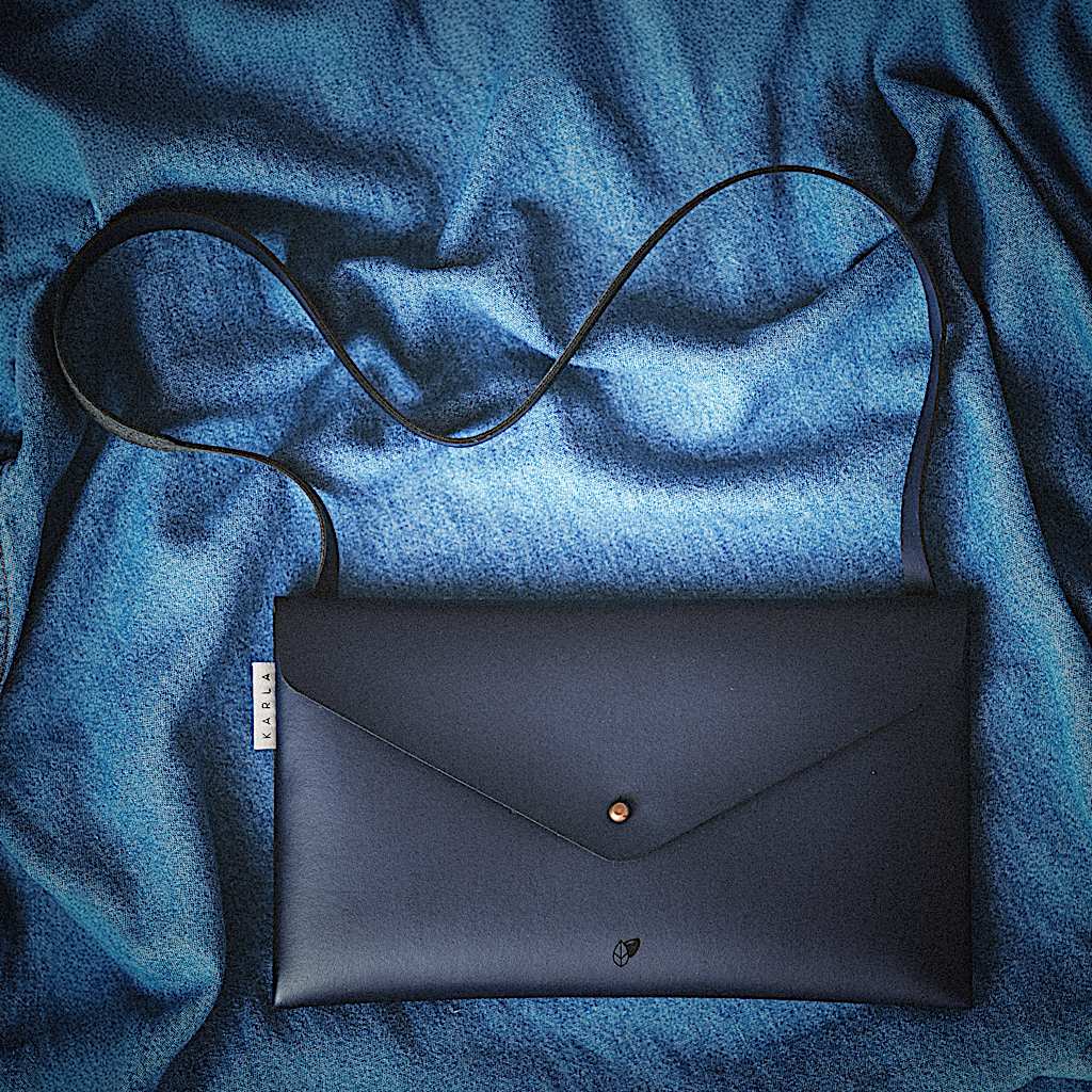 Handtasche aus Apfelleder