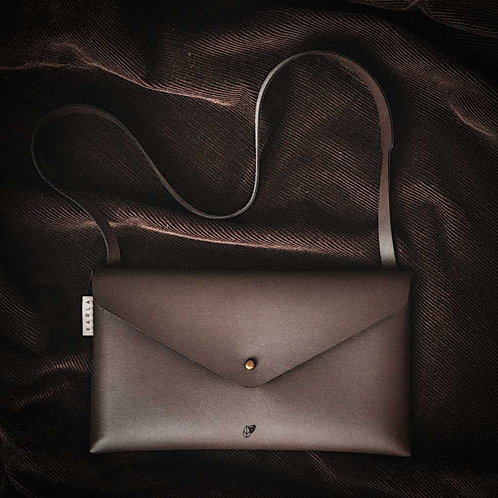 Handtasche aus Apfelleder