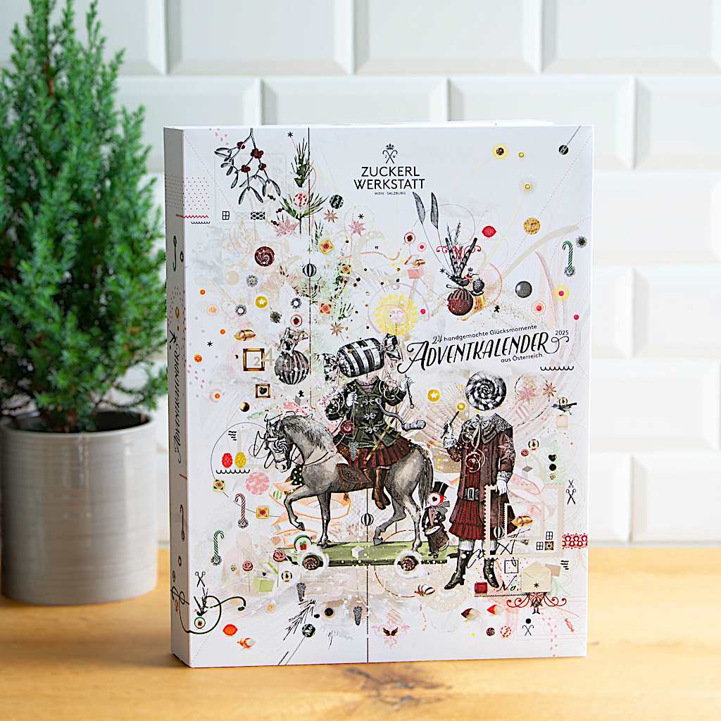 Adventkalender mit Zuckerln Adventkalender mit Zuckerln