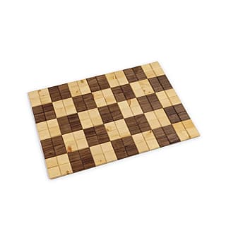 Teppich aus Zirbe und Nussbaum