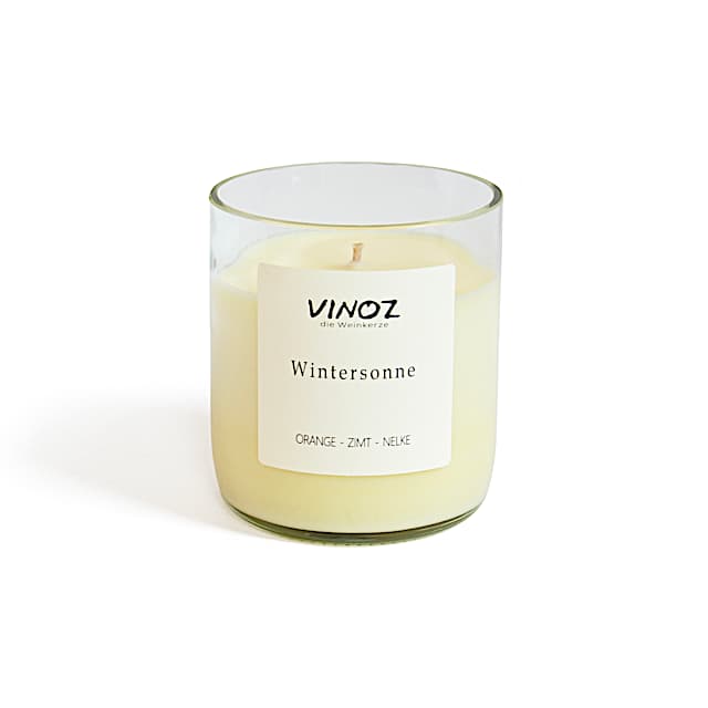Handgegossene Duftkerze Wintersonne