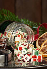 Fruchtige Weihnachtszuckerl