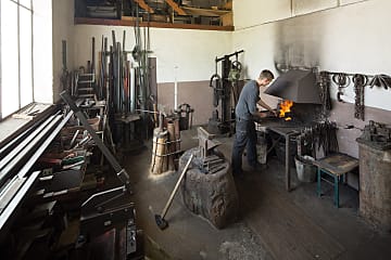Personalisiertes Kochmesser aus Damaststahl