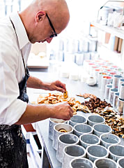 Handgegossene Duftkerze Sonnenschein