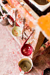 Handgegossene Duftkerze Wintersonne