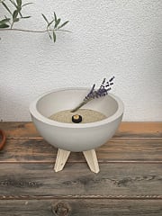 Räucherschale aus Beton