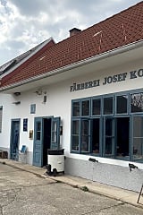 Blaudruck Halbschürze