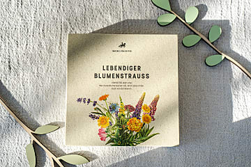 Lebendiger Blumenstrauß