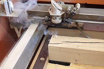 Pfeffermühle aus Eichenholz