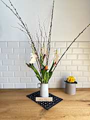 Osterschmuck aus Zirbe
