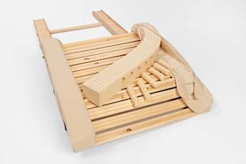 Lattenrost mit Zirbenholz
