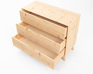 Kommode aus Zirbenholz