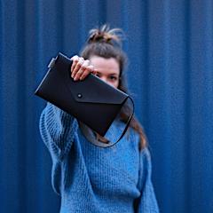 Handtasche aus Apfelleder