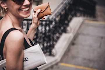 Geldbörse aus Apfelleder