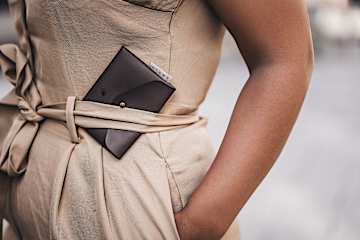 Geldbörse aus Apfelleder