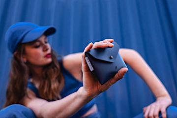 Geldbörse aus Apfelleder