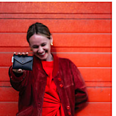 Geldbörse aus Apfelleder