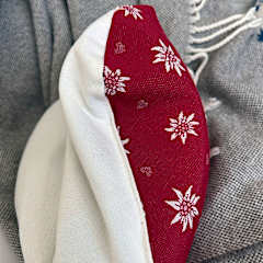 Herzkissen mit Dinkel-Bergkräuterfüllung