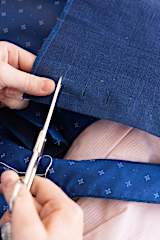 Servus Blaudruck-Dirndl