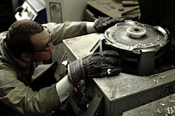 Serviettenständer aus Zinn