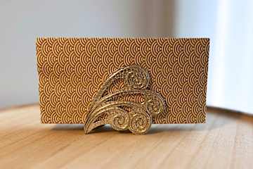 Serviettenständer aus Zinn