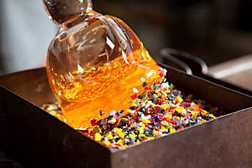 Wasserspender aus Glas Wasserspender aus Glas