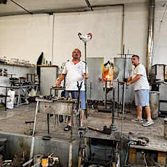 Mundgeblasener Dekovogel 